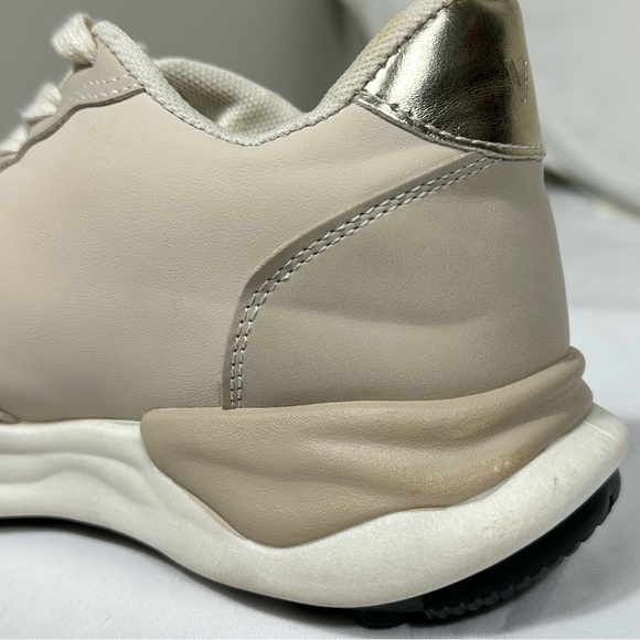 Vintage Havana Womens Sneakers 7 Blush Beige Sparkle Star Fashion Comfort Shoes - Picture 15 of 15